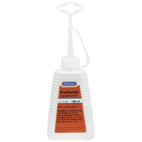 Pressol 10 562 Oil for Compressed Air Tools 100ml Lubrication