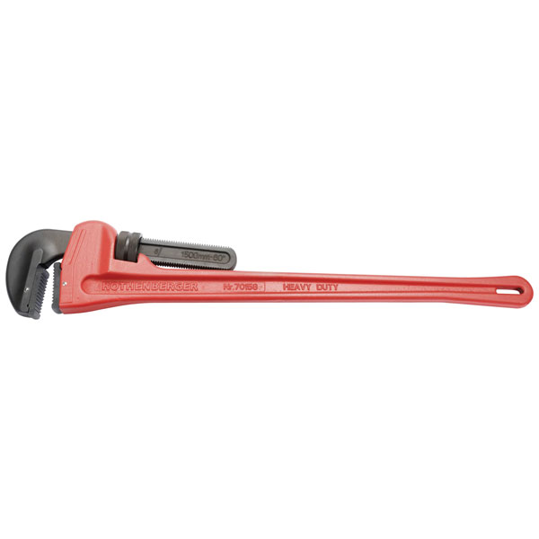 Rothenberger 70158 One-Hand Pipe Wrench 8" Heavy Duty for Industry Use
