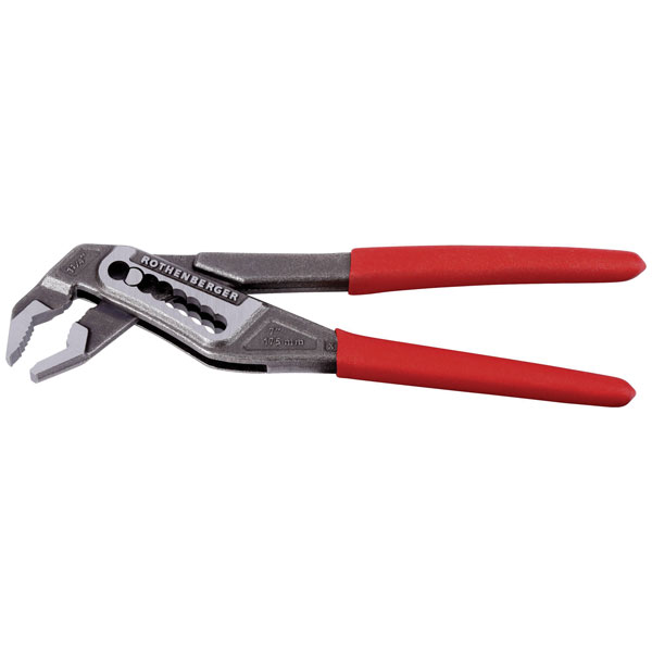 Rothenberger 1000002697 Pipe Wrench ROGRIP M 7" Holds Pipes Up to ...