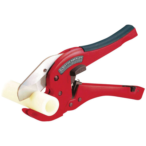 Rothenberger 52015 ROCUT TC 75 Plastic Pipe Shears Cuts Pipes Up t...