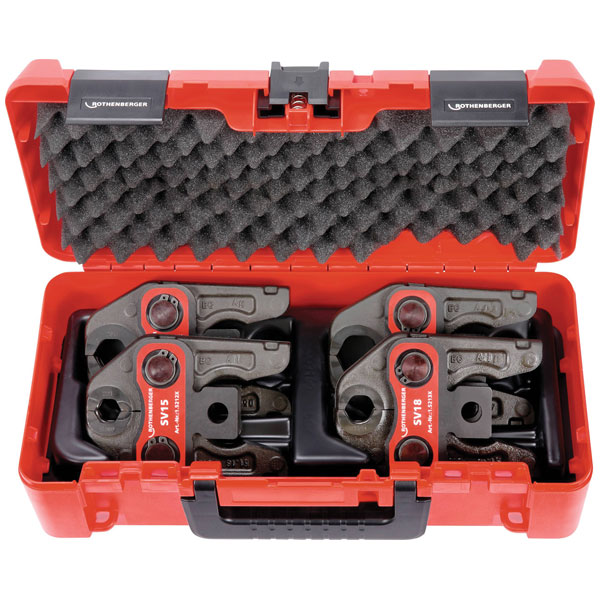 Rothenberger 015062X Press Jaws DURA LAZR TEC M15-28mm Corrosion-Proof