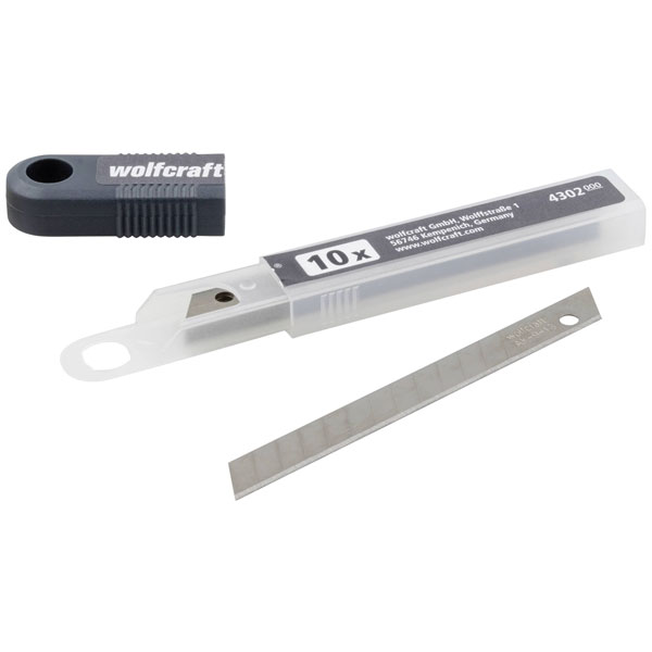 Wolfcraft 4303000 Break-off Blades 18mm 1pc Durable and Precise