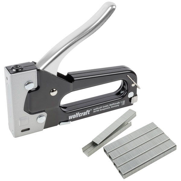 Wolfcraft 7090000 tacocraft Handheld Stapler Type 53 4-10 mm Staples
