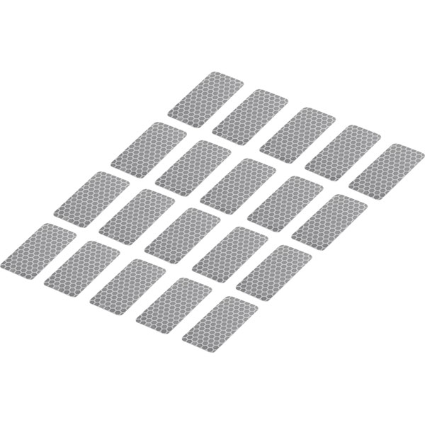 Toolcraft 1563964 Adhesive Strips Yellow 100x25mm Reflective 10 pcs