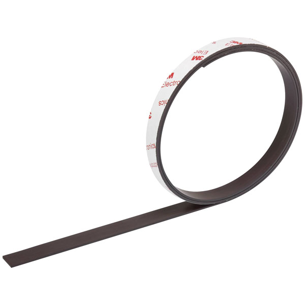 Toolcraft 92013c158 Magnetic Tape 1m x 12.5mm Anthracite Strong Ad...