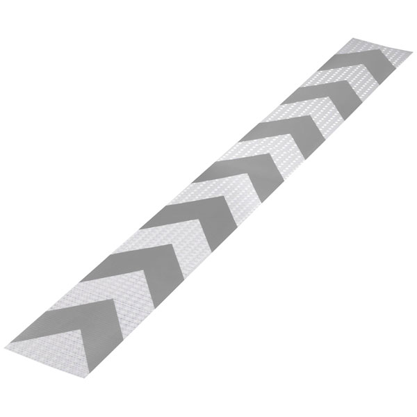 Toolcraft 1564156 Warning Stripe Red 1m x 11.5cm Reflective Safety...