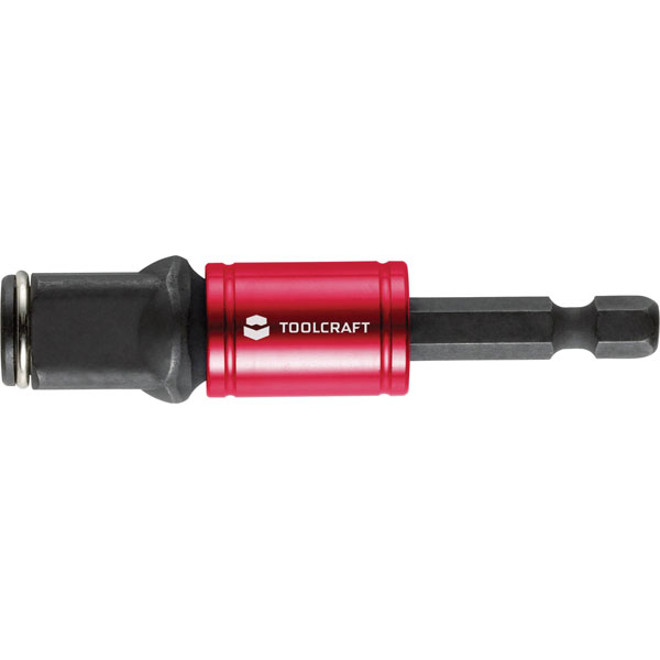 Toolcraft TO-6477144 2 in 1 Quick Change Bit Holder 72mm Magnetic