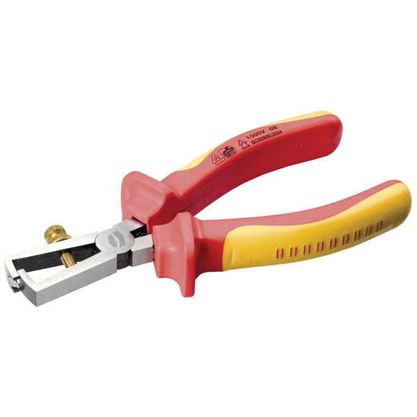 Toolcraft TO-7836567 VDE Cable Stripper 10mm² Max 2-Component Grip
