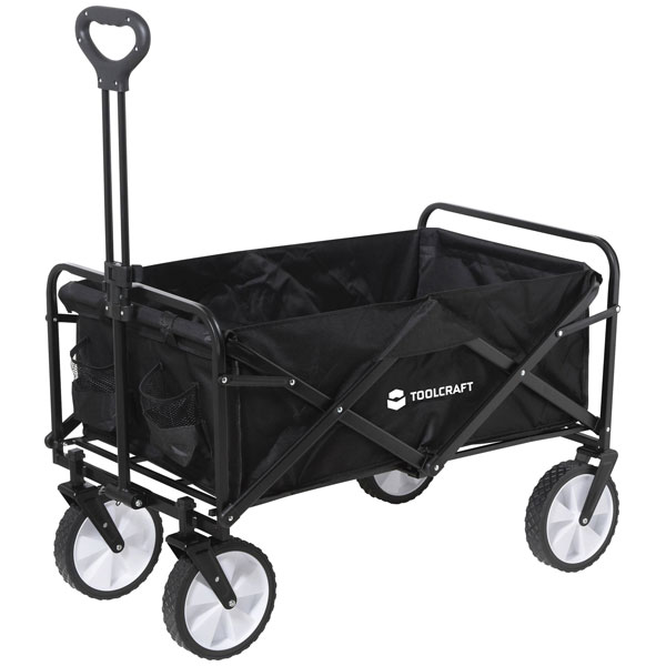 Toolcraft TO-9626610 Hand Cart Steel/PP Max Load 80kg Adjustable D...