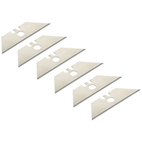 Toolcraft TO-4983444 5-Piece Trapezium Blades 60mm With Hole