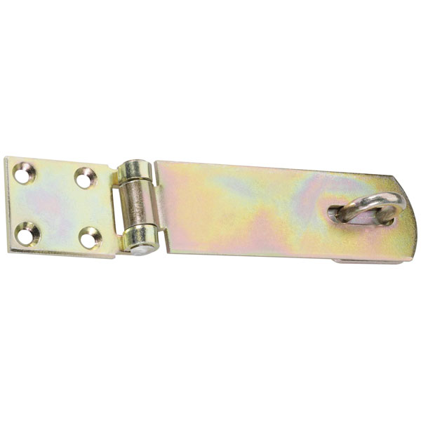 Toolcraft 892592 No.83 Hasp 120mm Steel Galvanised Eye on Plate