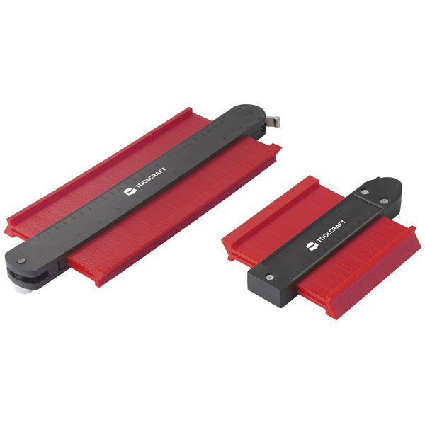 Toolcraft TO-7339074 Profile Gauge Compact Adjustable Locking Mech...