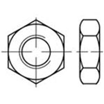 TOOLCRAFT Hex Nuts Hexagonal nuts 620479
