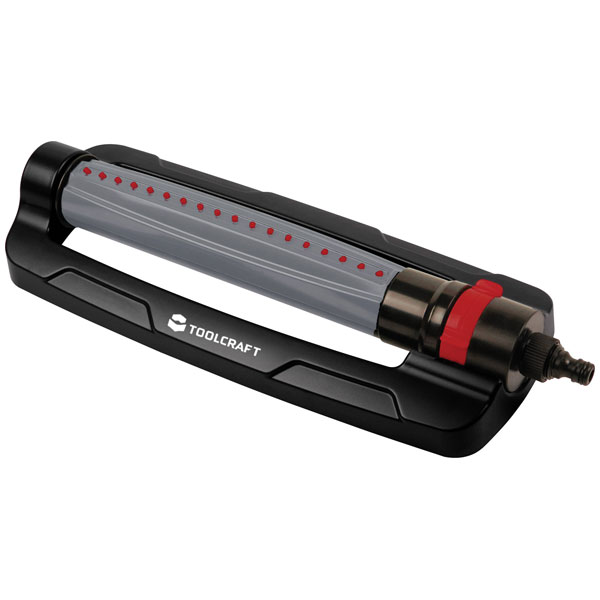 Toolcraft 1561112 Metal Square Sprinkler 418m² 6 Nozzles Aluminium