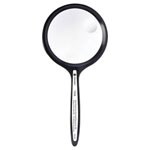 Toolcraft TO-8976468 Handheld Magnifier 2x/4x 76mm Lens Black