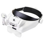 Toolcraft TO-7440588 LED Headlamp LED Lighting 3.5x-1.0x Magnification