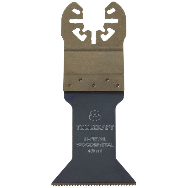 Toolcraft TO-4985415 Bi-metallic Semicircle Blade 45mm Universal Fit