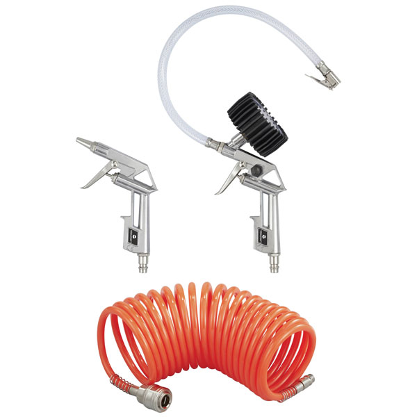 Toolcraft TO-7599831 Pneumatic Tool Set 12 Bar Durable and Efficient