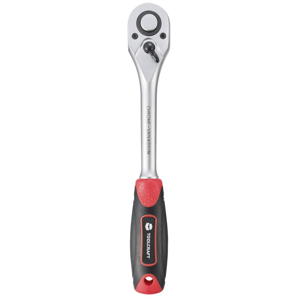 Toolcraft TO-7726191 Ratchet 1/4" Drive 138mm Forward/Reverse Function