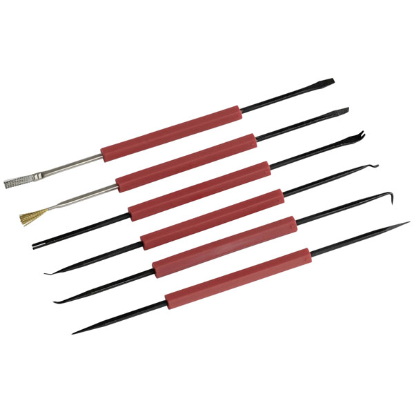 Toolcraft TO-6546771 LNS-151 PCB Tools 6-Piece for Circuit Board Work