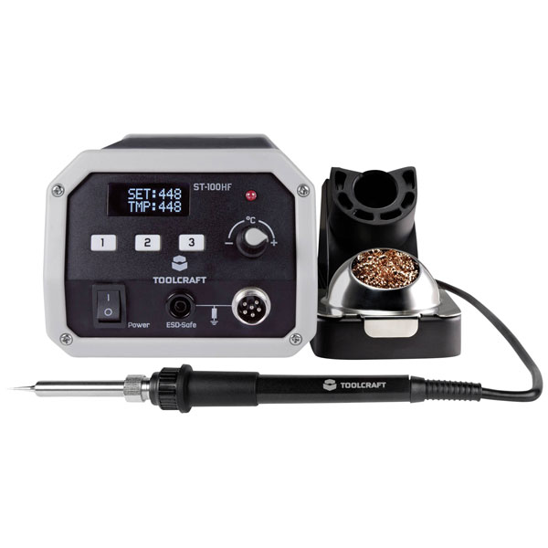 Toolcraft TO-4878198 ST-150 Digital HF Soldering Station 150W 50-480°C