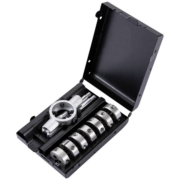 Toolcraft TO-6802566 Die Tool Kit HSSG 8-Piece Set for Metric Threads