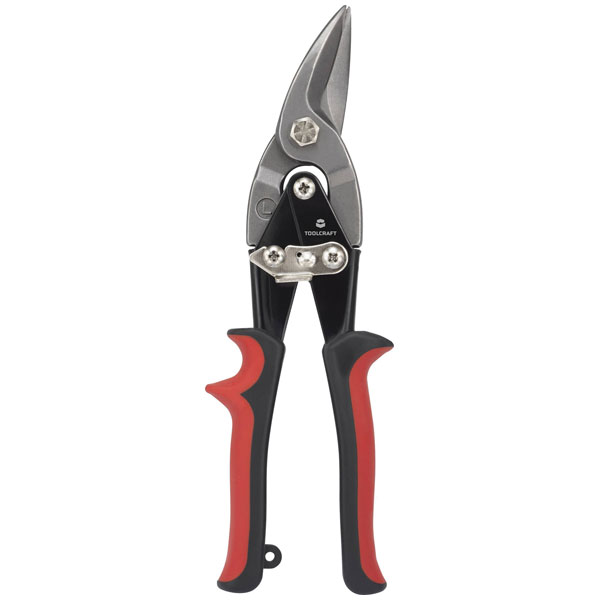 Toolcraft TO-7897161 Tin Snips Left-Hand Cutting Precision Steel