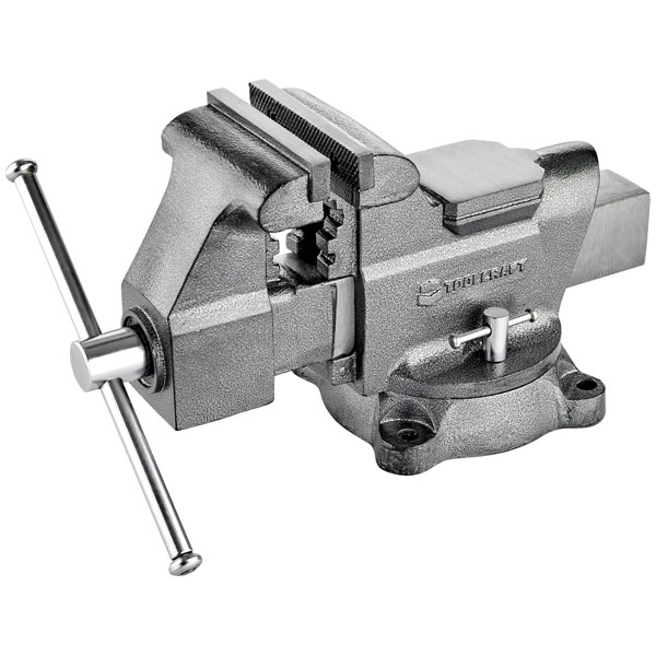 Toolcraft TO-5342457 Vice Base 125mm Jaw Width 150mm Span Width