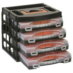 Alutec Compartment Boxes Assortment case set 620869