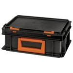 Alutec 139242210188 Magnus Plastic Box 600x233x400mm Black/Orange