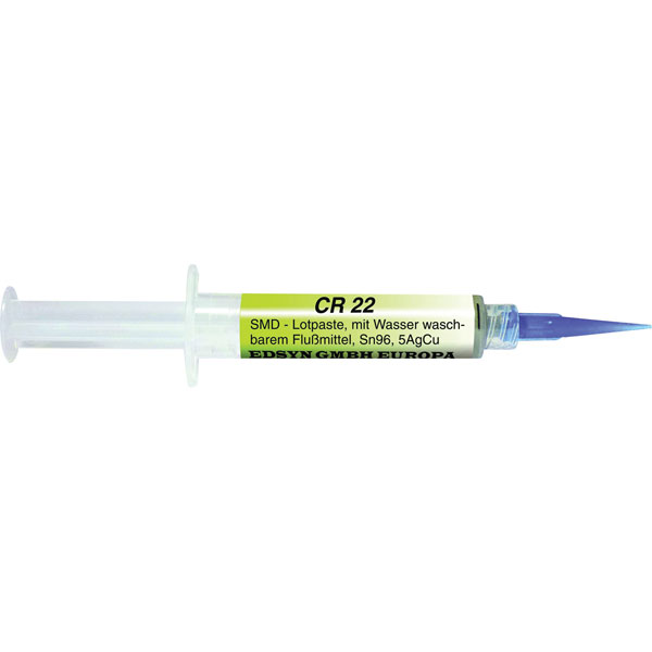 Edsyn CR77 Solder Paste 10g Lead-Free Sn96.5Ag3Cu0.5 For Repairs