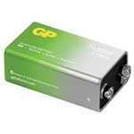 GP Batteries Non-Rechargeable Batteries 9 V / PP3 battery 620986