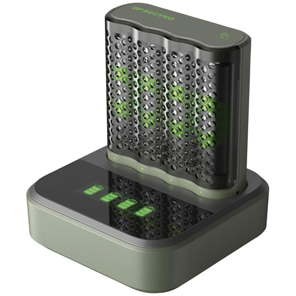 GP RCKCHM452U433 M452 Charger USB NiMH AA/AAA Batteries Fast & Safe