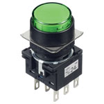 IDEC LB6L-M1T64G LB6L Illuminated Push Button 250V 5A Ø22mm IP65