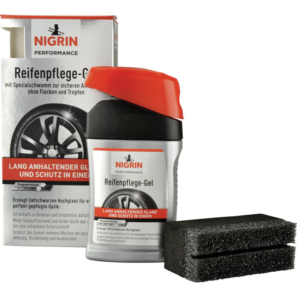 NIGRIN 72929 Performance Tyre Care Gel 300ml Gloss & UV Protection