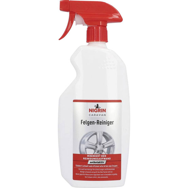 NIGRIN 20121 Wheel Cleaner 750ml: pH-Neutral For Alloy & Steel Rims