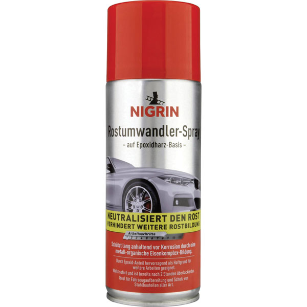 NIGRIN 74107 Rust Spray 400ml Corrosion Protection Epoxy Resin