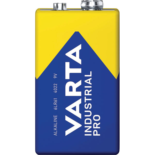 Varta 4922121111 Longlife Power 9V Battery Pack 580mAh 20 pcs