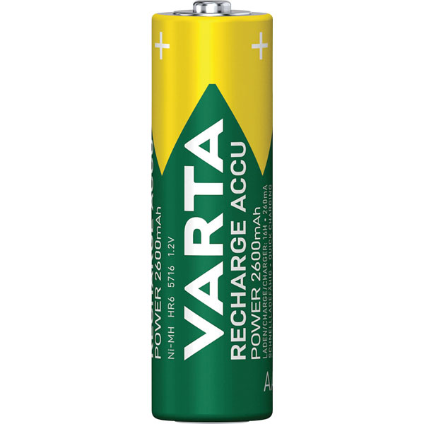 Varta 56736101501 Rechargeable NiMH AA Battery 800mAh 1.2V Ideal f...