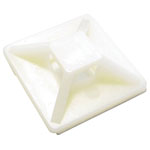 WKK 11952071 Cable Mount Screw Fixing Self-adhesive UV-Proof Black