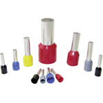 WKK CE 350018D Ferrule 35mm² Partially Insulated Red 50 Pieces
