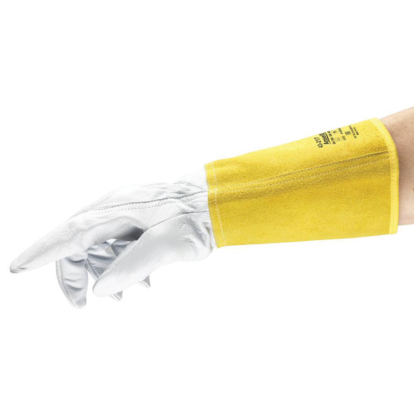 Ansell 43217090 ActivArmr Goat Leather Protective Glove Size 9 EN ...