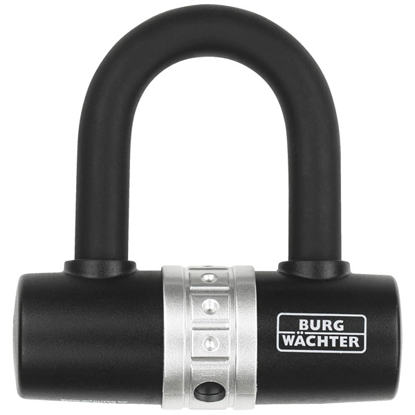 Burg Wächter 39890 1600 HB Padlock Robust Steel Double Lock 16mm Wire