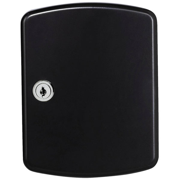 Burg Wächter 38950 Key Cabinet 10 Hooks Stainless Steel Door 1 Piece