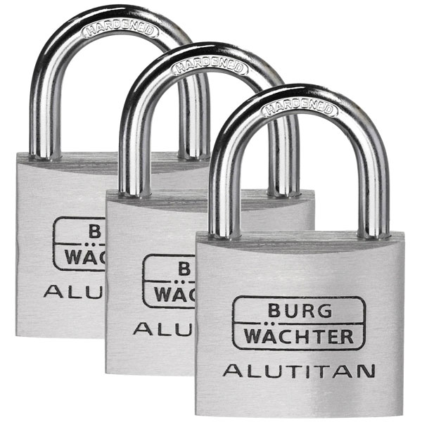 Burg Wächter 37491 Padlock Brass Combo Weatherproof Outdoor Use