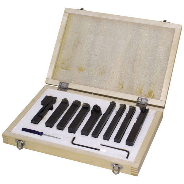 Holzmann 9TLG12 Machine Chisel Set 9-Piece Woodworking Precision