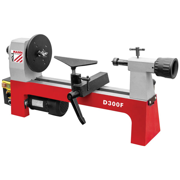 Holzmann D300F_230V Wood Lathe 1 Piece Robust and Efficient Design