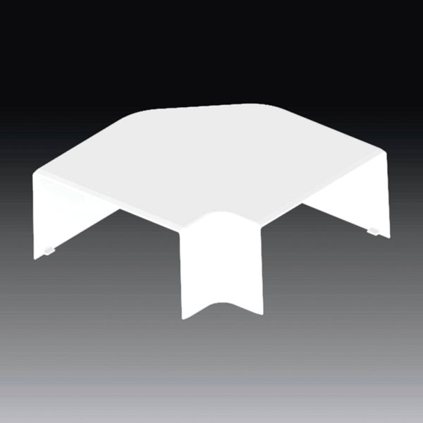 KOPOS 8653_HB Elbow 60x40mm White Wall/Ceiling Mount Double Lock Lid