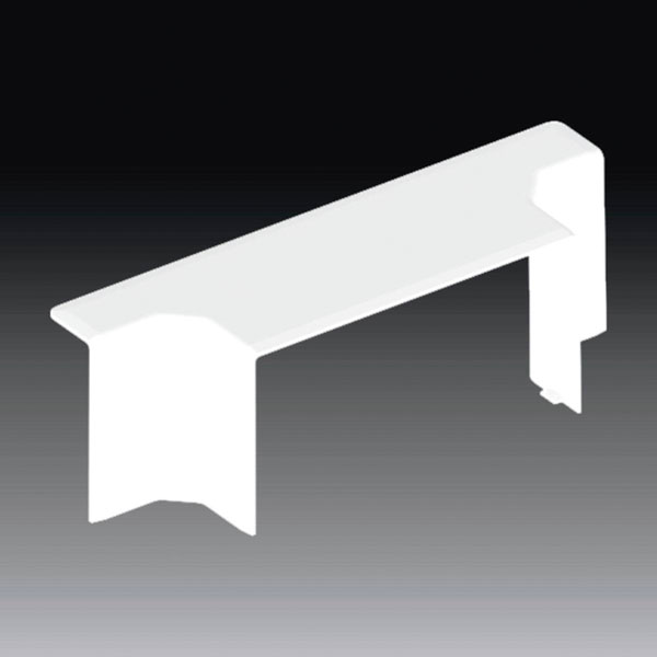 KOPOS 8654_HB T Piece 60x40mm White Double Lock Lid Wall/Ceiling Mount