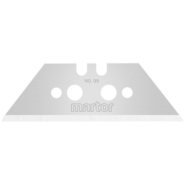Martor 9970 Trapezoidal Blade Durable Steel 10 Pieces Pack